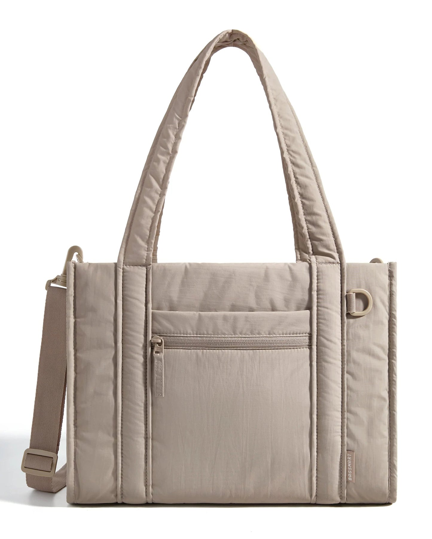 BAGSMART Women Tote Bag for Travel Work College Large Capacity Casual Commuting Crossbody Bag Lightweight Handbag with Zipper - Blu Lotus Boutique