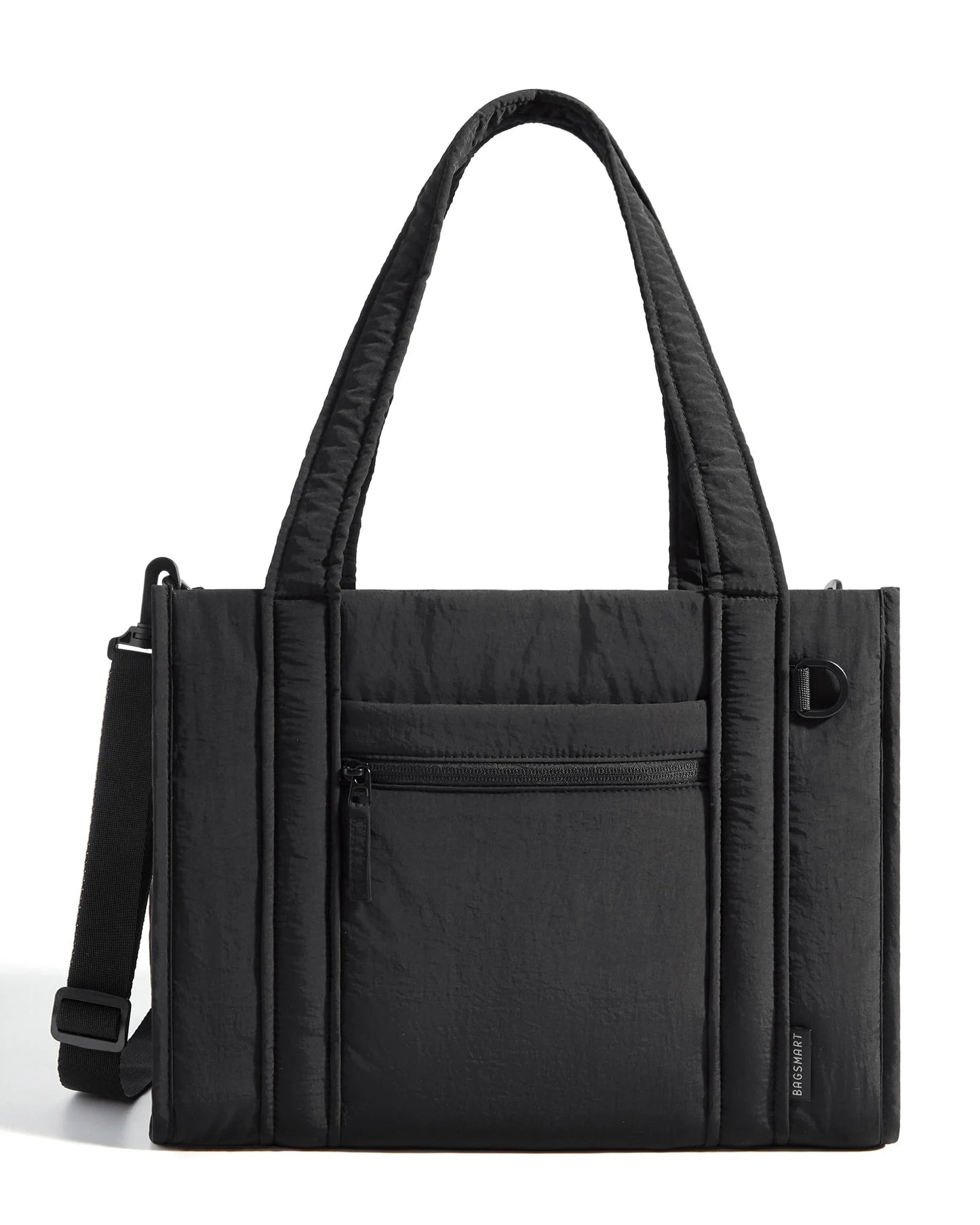 BAGSMART Women Tote Bag for Travel Work College Large Capacity Casual Commuting Crossbody Bag Lightweight Handbag with Zipper - Blu Lotus Boutique