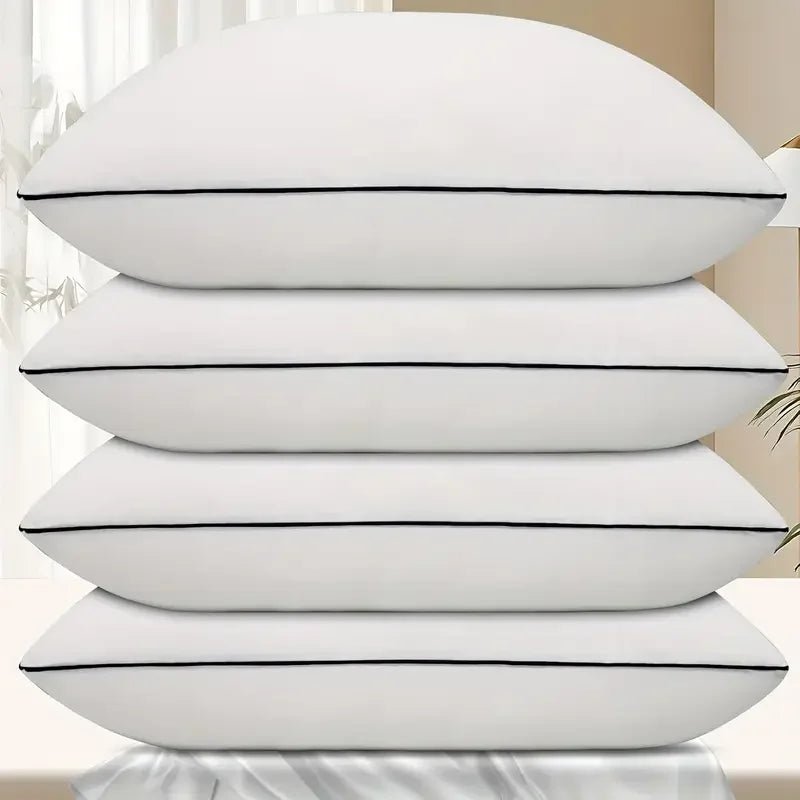 Bed Pillows Set of 2, Cooling and Supportive Full Pillow 2 Pack for Side and Back Sleepers,Hotel Collection Sleeping Pillows - Blu Lotus Boutique