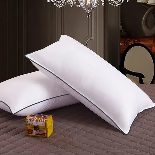 Bed Pillows Set of 2, Cooling and Supportive Full Pillow 2 Pack for Side and Back Sleepers,Hotel Collection Sleeping Pillows - Blu Lotus Boutique