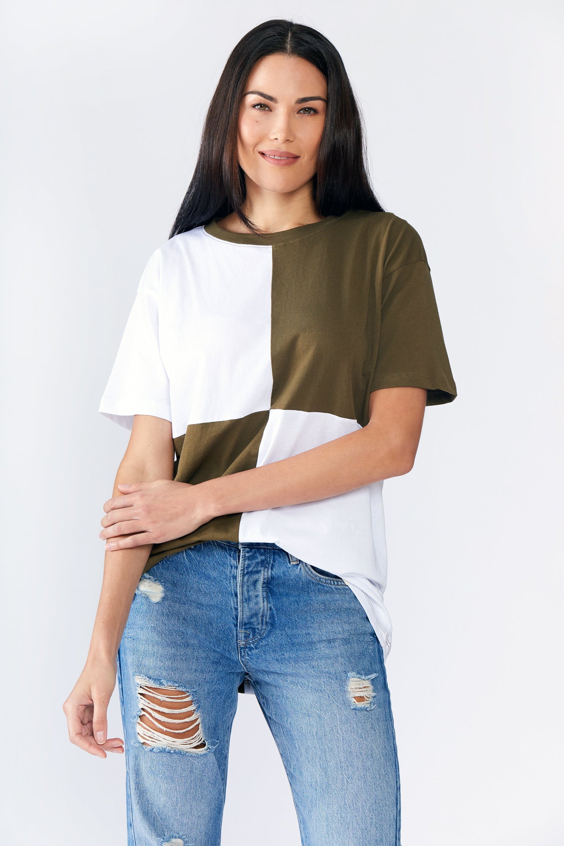 Billie Boyfriend Tee - Blu Lotus Boutique