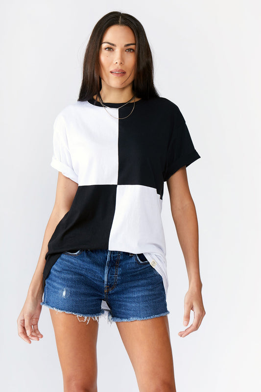 Billie Boyfriend Tee - Blu Lotus Boutique