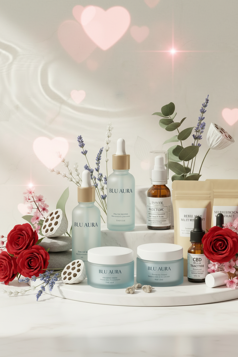 Blu Aura Holistic Valentine's Collection
