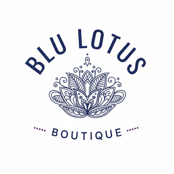 Blu Lotus Boutique Square Logo - No Frame