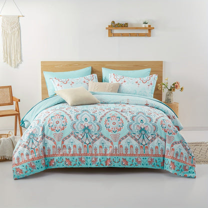 Bohemian Bedding Set Cozy Microfiber for All Seasons - Blu Lotus Boutique