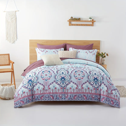Bohemian Bedding Set Cozy Microfiber for All Seasons - Blu Lotus Boutique