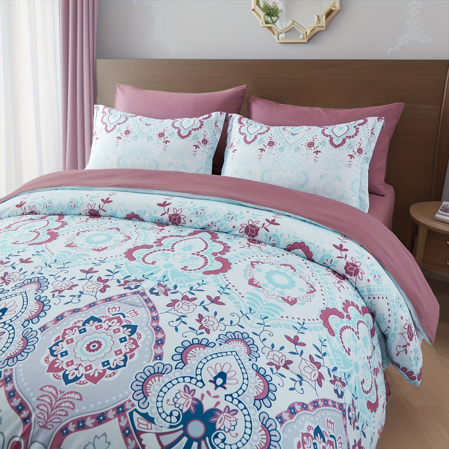 Bohemian Bedding Set Cozy Microfiber for All Seasons - Blu Lotus Boutique