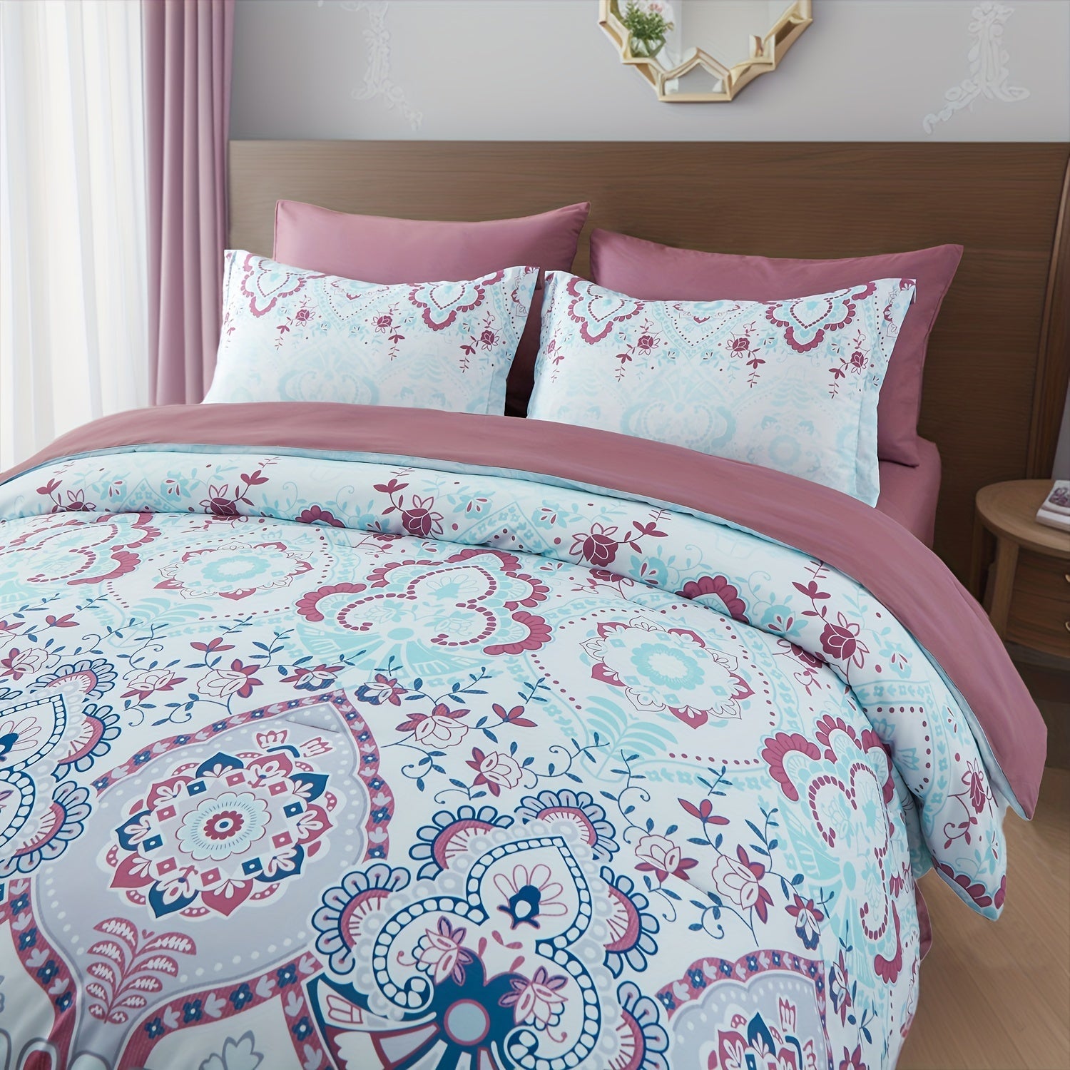 Bohemian Bedding Set Cozy Microfiber for All Seasons - Blu Lotus Boutique