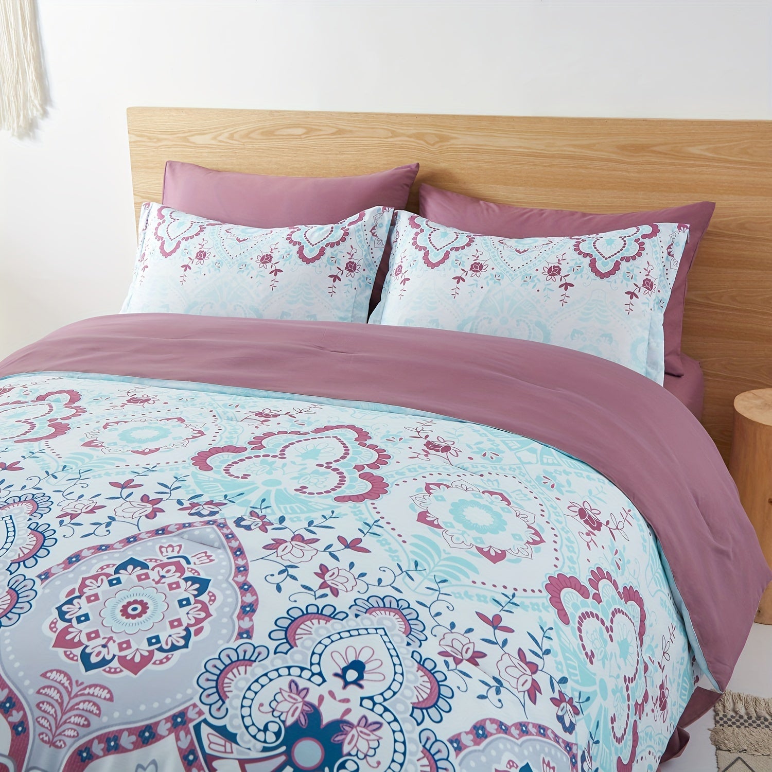 Bohemian Bedding Set Cozy Microfiber for All Seasons - Blu Lotus Boutique