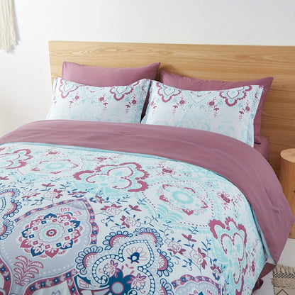 Bohemian Bedding Set Cozy Microfiber for All Seasons - Blu Lotus Boutique