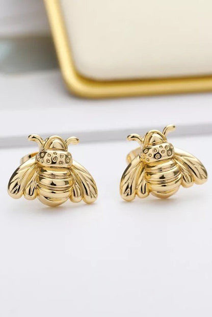 Bumble Bee Stud Earrings - Blu Lotus Boutique