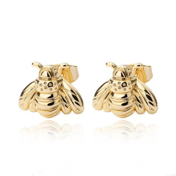 Bumble Bee Stud Earrings - Blu Lotus Boutique
