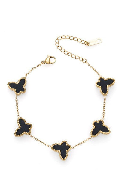 Butterfly Stainless Steel Bracelet - Blu Lotus Boutique