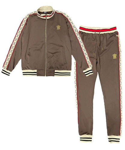 CC Logo Track Jacket and Pant Set - Blu Lotus Boutique