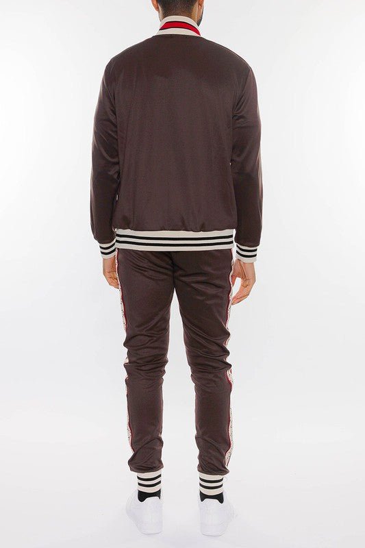 CC Logo Track Jacket and Pant Set - Blu Lotus Boutique