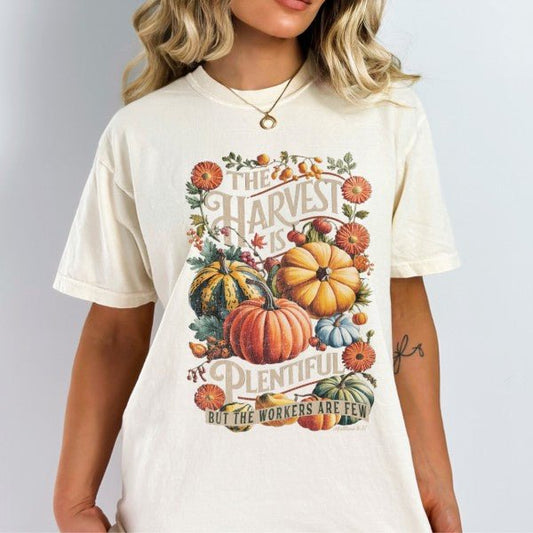 Christian fall graphic t-shirt, Pumpkin, Religious - Blu Lotus Boutique