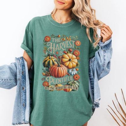 Christian fall graphic t-shirt, Pumpkin, Religious - Blu Lotus Boutique