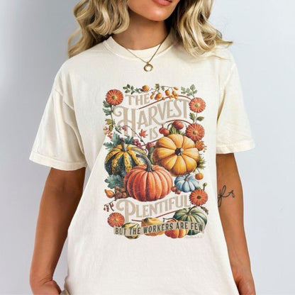 Christian fall graphic t-shirt, Pumpkin, Religious - Blu Lotus Boutique