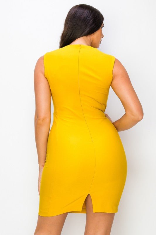 Classy & Dressy Sleeveless Midi Dress - Blu Lotus Boutique
