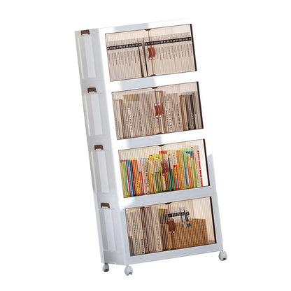 Clearance Deal Folding Children Snack Storage Cabinet Space Saving Organizer Multifunctional Plastic Living Room Baby Wardrobe - Blu Lotus Boutique