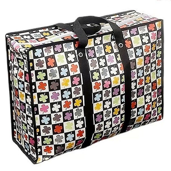 Clover Jumbo Extra Large Storage LaundryBag - Blu Lotus Boutique