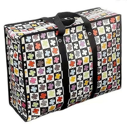 Clover Jumbo Extra Large Storage LaundryBag - Blu Lotus Boutique