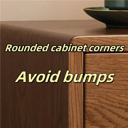 Contemporary 2 - Drawer Wooden Nightstand for Bedroom and Compact Spaces - Blu Lotus Boutique