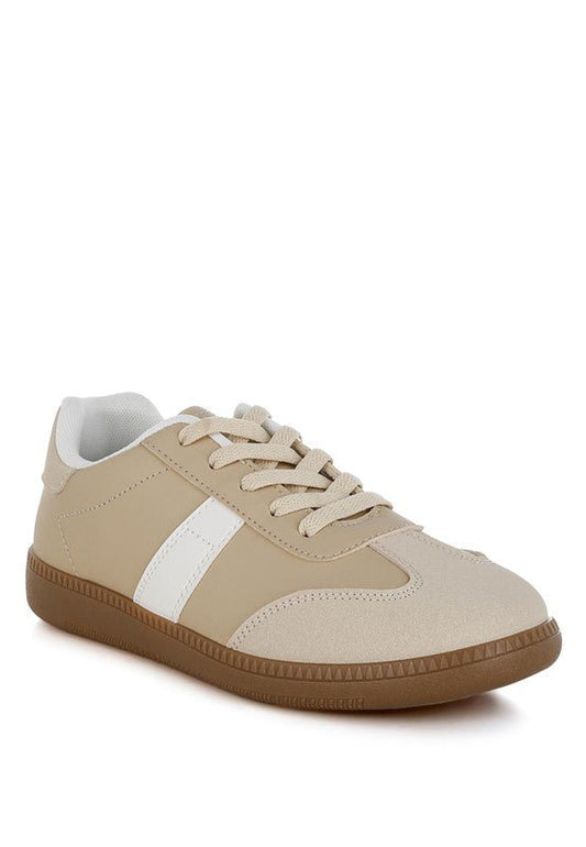 Crossover Classic Lace - Up Flatform Sneaker - Blu Lotus Boutique