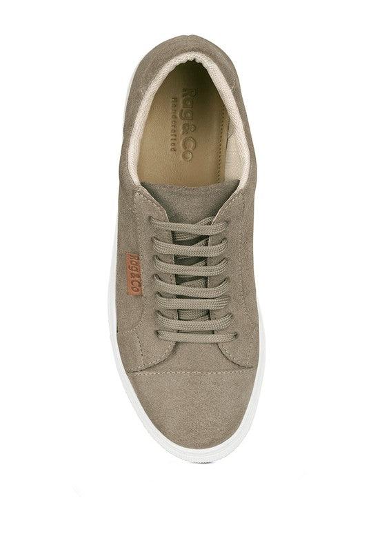 ASHFORD FINE SUEDE HANDCRAFTED SNEAKERS - Blu Lotus Boutique