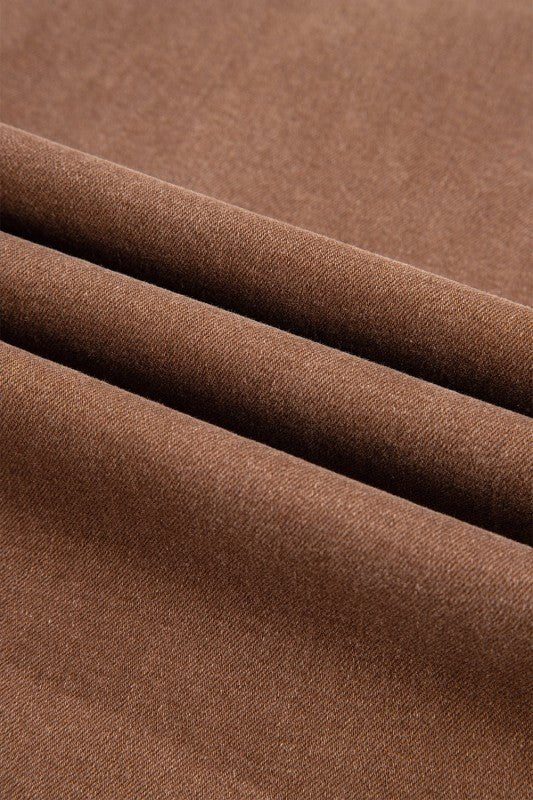 Denim Patch Pocket Shift Jeans - Blu Lotus Boutique