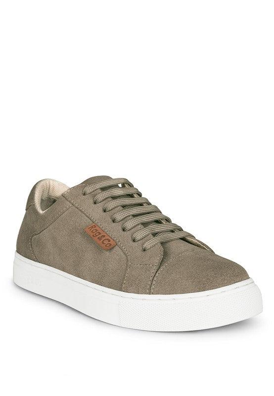 ASHFORD FINE SUEDE HANDCRAFTED SNEAKERS - Blu Lotus Boutique