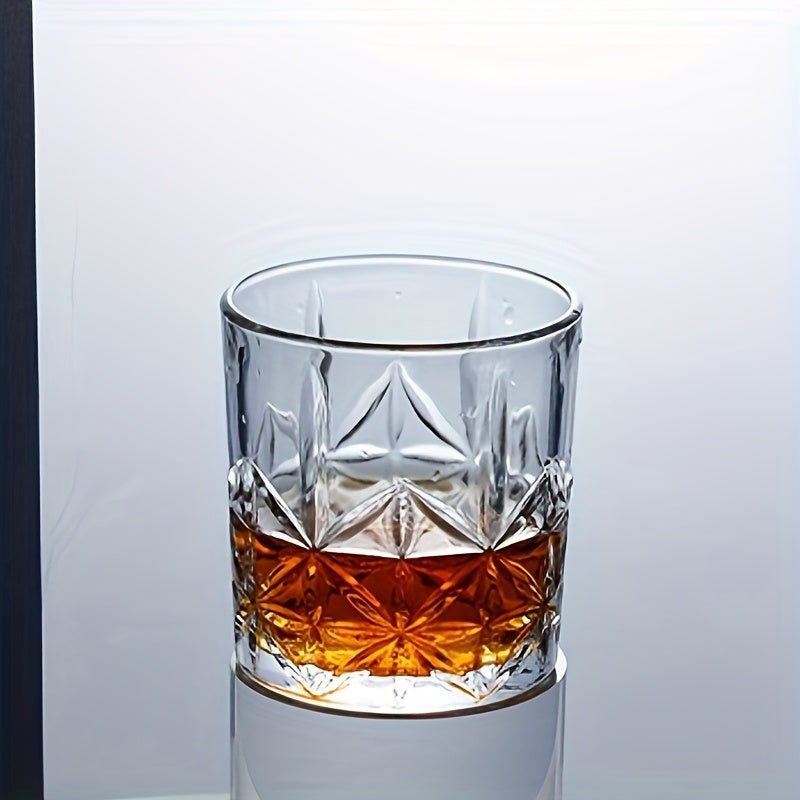 Elegant 6pc Old Fashioned Whiskey Cocktail Glass Set - Blu Lotus Boutique