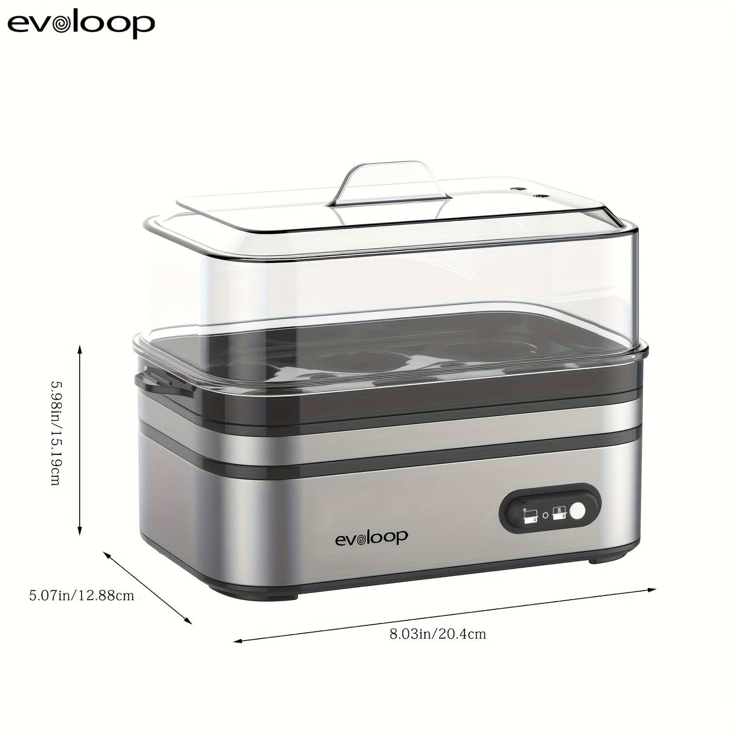 Evoloop Rapid Egg Cooker Perfect Eggs Effortless Cooking - Blu Lotus Boutique