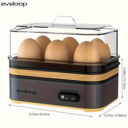 Evoloop Rapid Egg Cooker Perfect Eggs Effortless Cooking - Blu Lotus Boutique