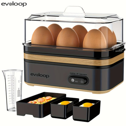 Evoloop Rapid Egg Cooker Perfect Eggs Effortless Cooking - Blu Lotus Boutique