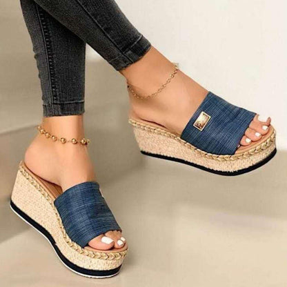 PU Leather Open Toe Sandals - Blu Lotus Boutique