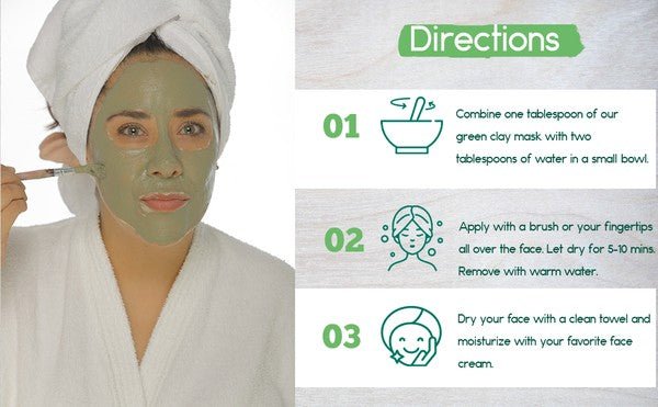 Green Clay Mask - Blu Lotus Boutique