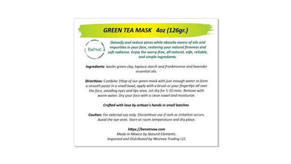 Green Clay Mask - Blu Lotus Boutique