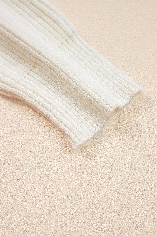 Halloween Pumpkin Embroidered Ribbed Thanksgiving - Blu Lotus Boutique