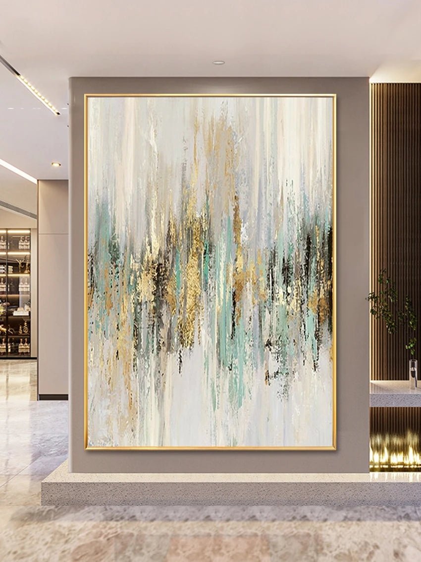 Handpaint Home Decor Pictures Abstract Acrylic Wall Canvas Art Frameless Picture Oil Painting Room Decor Murals Artwork - Blu Lotus Boutique