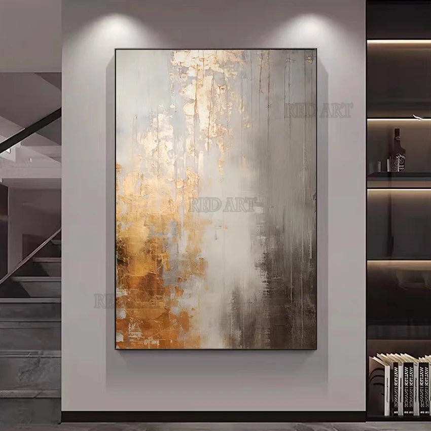 Handpaint Home Decor Pictures Abstract Acrylic Wall Canvas Art Frameless Picture Oil Painting Room Decor Murals Artwork - Blu Lotus Boutique