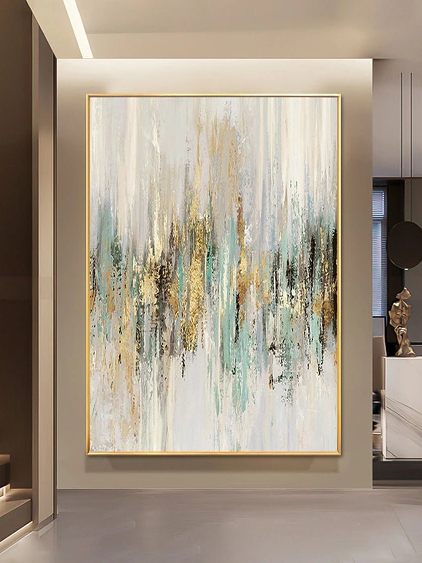 Handpaint Home Decor Pictures Abstract Acrylic Wall Canvas Art Frameless Picture Oil Painting Room Decor Murals Artwork - Blu Lotus Boutique
