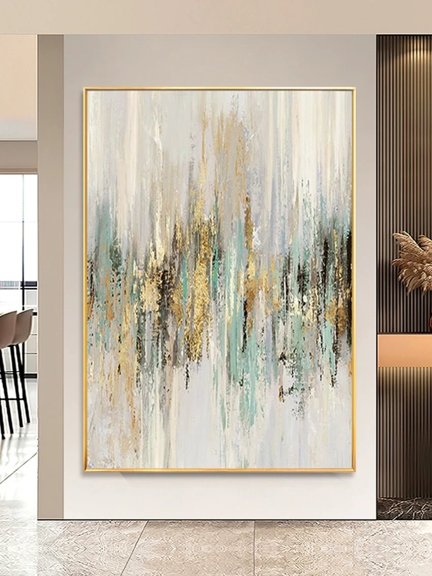 Handpaint Home Decor Pictures Abstract Acrylic Wall Canvas Art Frameless Picture Oil Painting Room Decor Murals Artwork - Blu Lotus Boutique