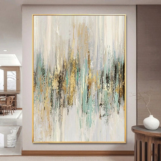 Handpaint Home Decor Pictures Abstract Acrylic Wall Canvas Art Frameless Picture Oil Painting Room Decor Murals Artwork - Blu Lotus Boutique