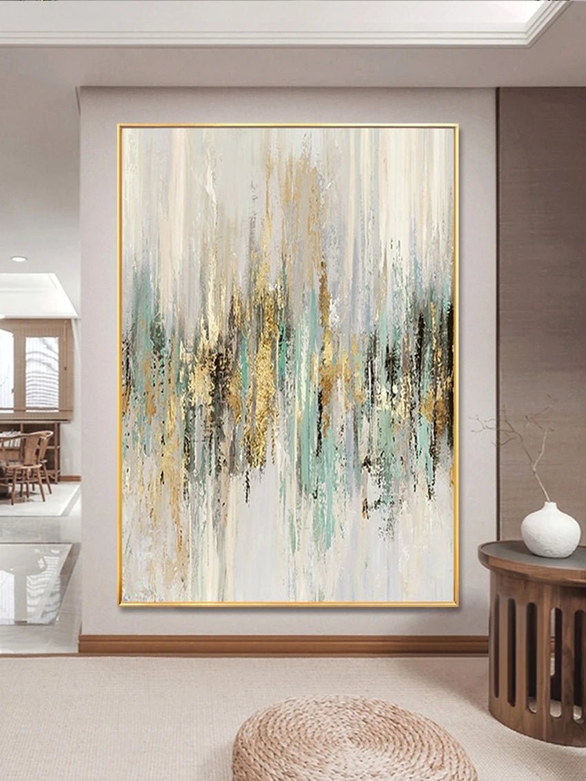 Handpaint Home Decor Pictures Abstract Acrylic Wall Canvas Art Frameless Picture Oil Painting Room Decor Murals Artwork - Blu Lotus Boutique