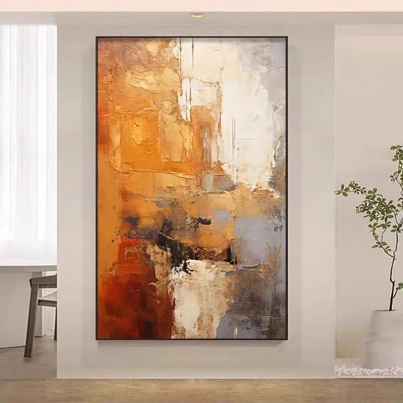 Handpaint Home Decor Pictures Abstract Acrylic Wall Canvas Art Frameless Picture Oil Painting Room Decor Murals Artwork - Blu Lotus Boutique