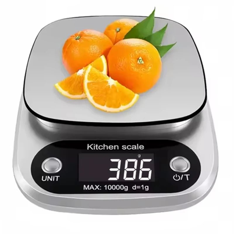 High Precision Kitchen Scale 10kg Electronic Jewelry Food Baking Scale Multifunction Measuring Tool Gram Scale Lcd Display - Blu Lotus Boutique