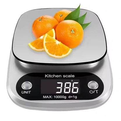 High Precision Kitchen Scale 10kg Electronic Jewelry Food Baking Scale Multifunction Measuring Tool Gram Scale Lcd Display - Blu Lotus Boutique