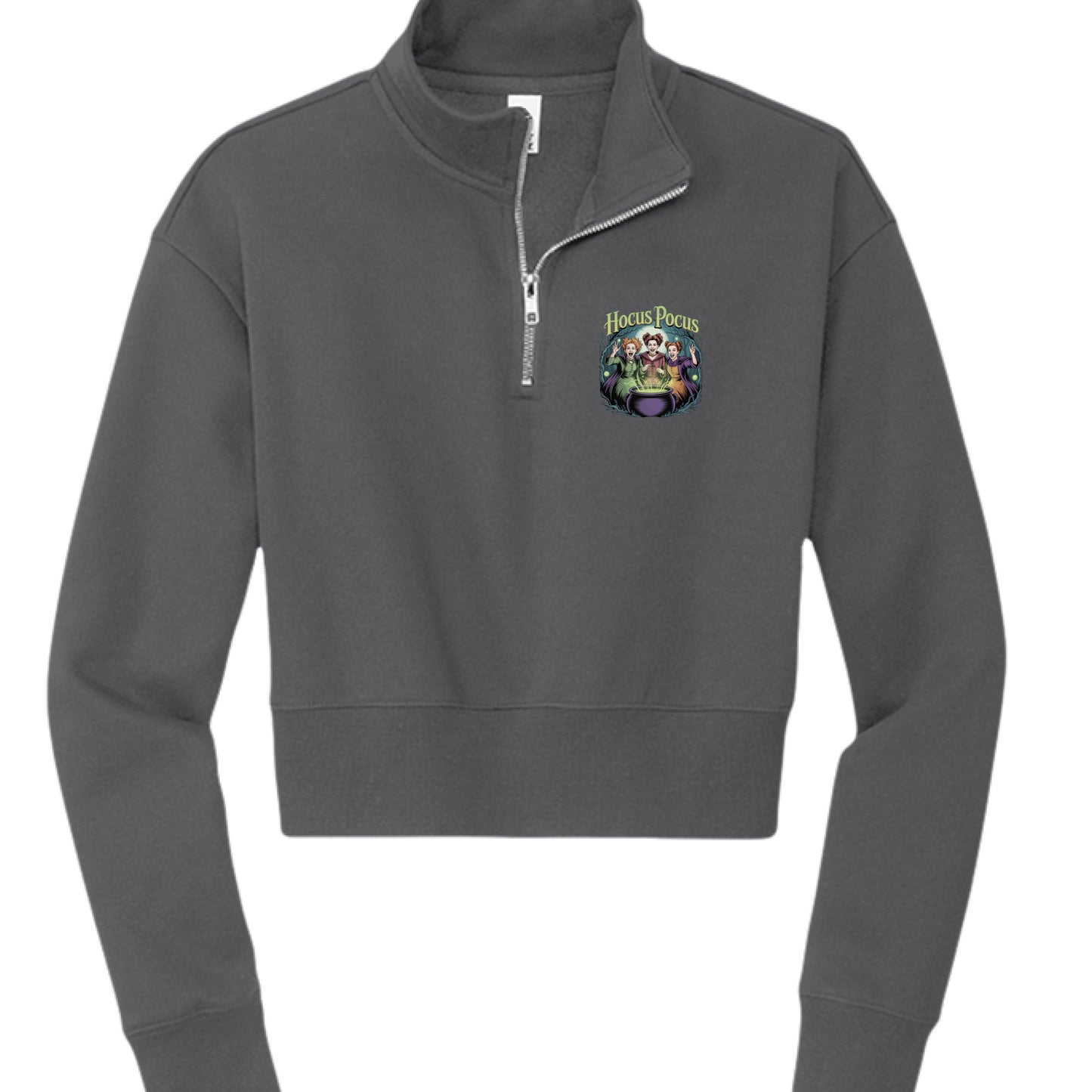 Hocus Pocus Fleece 1/2 - Zip Pullover - Blu Lotus Boutique