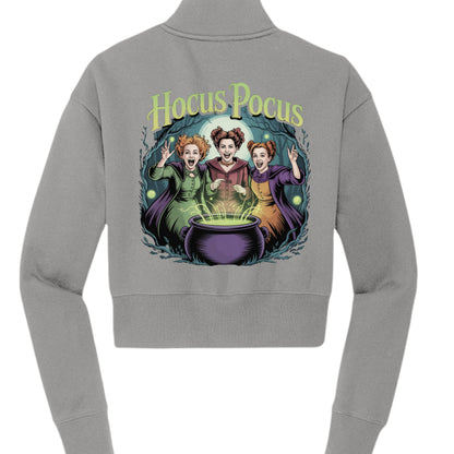 Hocus Pocus Fleece 1/2 - Zip Pullover - Blu Lotus Boutique